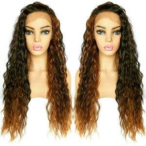 BRAND NEW Lace Front Ombre Wig Wavy/Curly